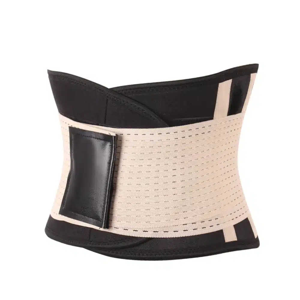 FeelinGirl Belly Girdle Waist Trainer Burn Fat Loss Weight Girdle For Women Body Shaper Postpartum faja reductora cinturilla -B 46