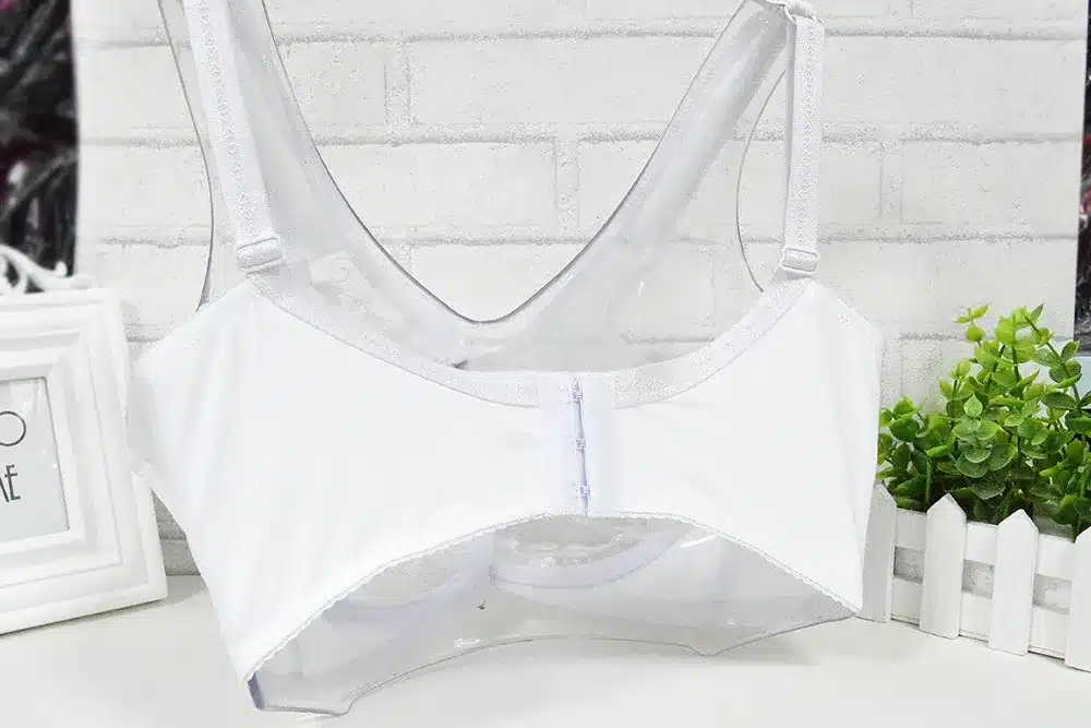 Ladies Secret Unpadded Bra For Women BH Big Cup Sexy Lingerie Transparent Brassiere Lace Bralette Plus Size A B C D DD E F 34-44 22