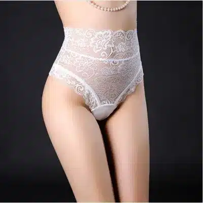 2017 New women's Sexy Lingerie Intimates Panties Bondage High Waist Soft Briefs hollow Out G-string Plus XXXL Size Lace Thongs 6