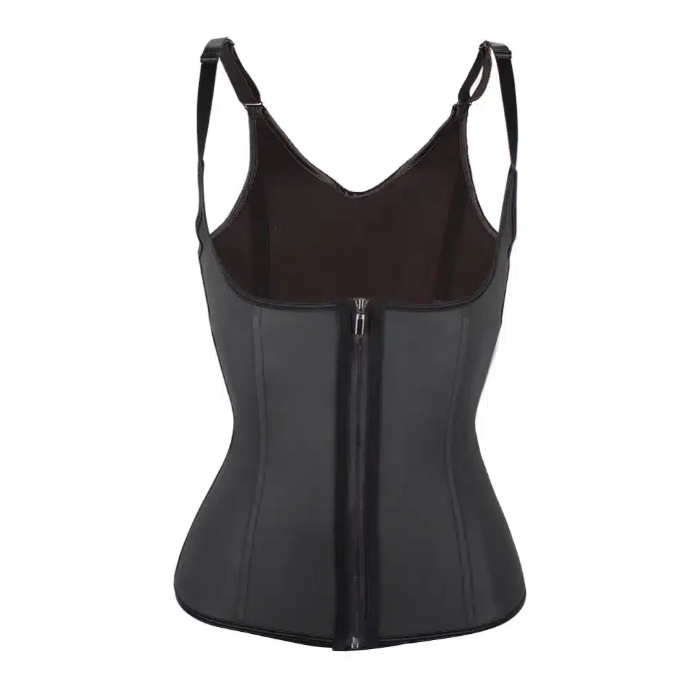 FeelinGirl 2017 100% Latex Waist Cincher Latex Waist Corsets 6 Steel Bone Corset Cinta Modeladora Waist Trainer C 3