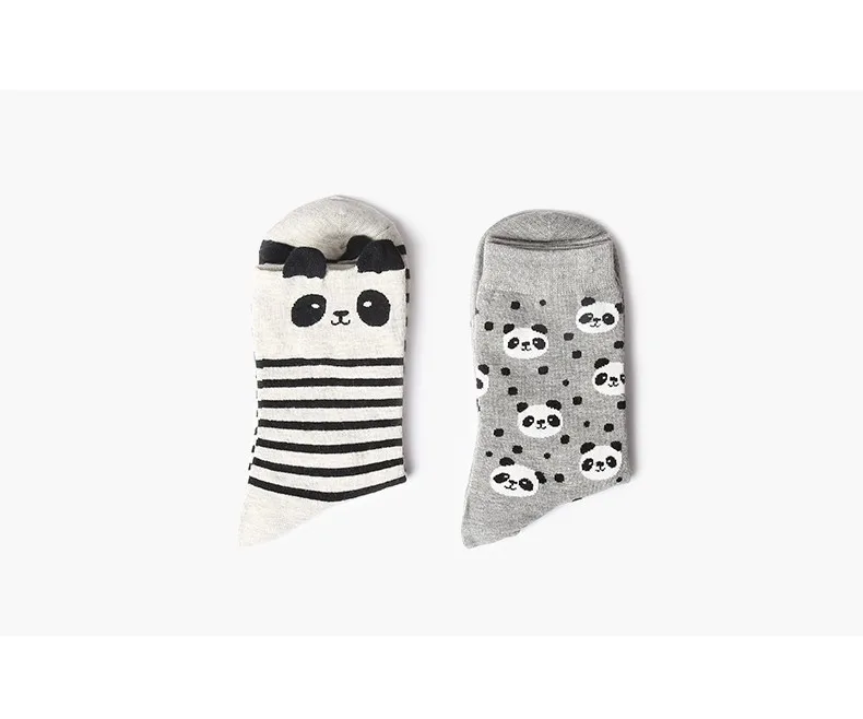 Foot 22-25cm Bunny Socks Rabbit Owl Polka Dot Animals Zoo Yellow Duck Spotty Dog Cookie Purl OVO Fluff Fluffy Panda Bear Cat Paw 7