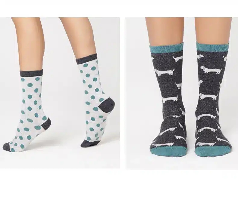 Foot 22-25cm Bunny Socks Rabbit Owl Polka Dot Animals Zoo Yellow Duck Spotty Dog Cookie Purl OVO Fluff Fluffy Panda Bear Cat Paw 14