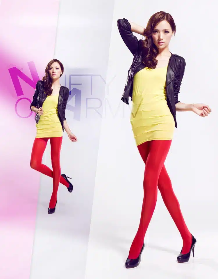 BIVIGAOS Fashion Sexy Kawaii Cute 120D Velvet Seamless Pantyhose Candy Color Tights Opaque Collant Women 16 Color Medias Tocas 22