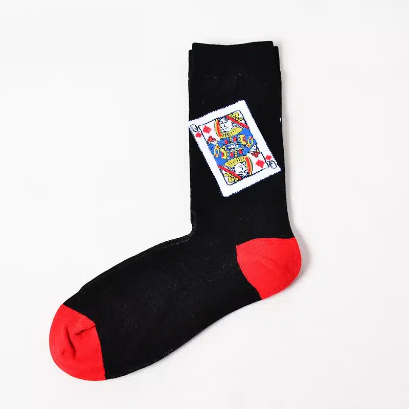 Socks Funny Retro Art Painting Character Pattern for Women Men ox Calcetines Van Gogh Socks paragraph abstract art oil painting 35