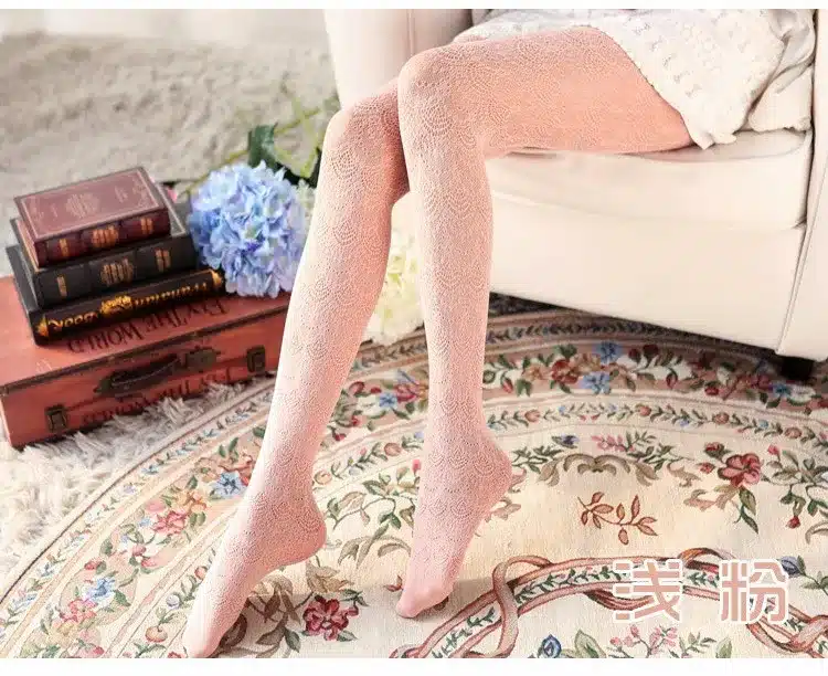 Hot! Women Sexy Stockings Summer Autumn Hollow Tights Japanese Lace Pantyhose Fishnet Stockings High Elastic Vintage Pantyhose 46