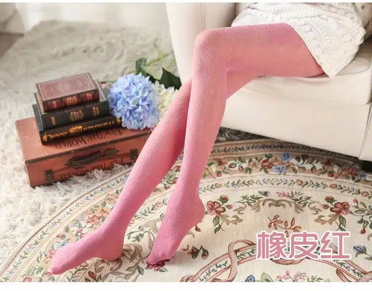 Hot! Women Sexy Stockings Summer Autumn Hollow Tights Japanese Lace Pantyhose Fishnet Stockings High Elastic Vintage Pantyhose 50