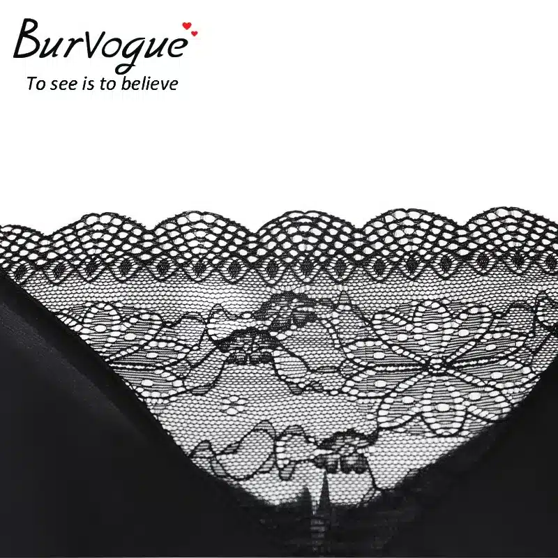 Burvogue Sexy Pajama Sets Deep V Camisole Satin Pajamas Shorts Set Women Sleepwear Pajamas New Spaghetti Strap Lace Pajamas 2