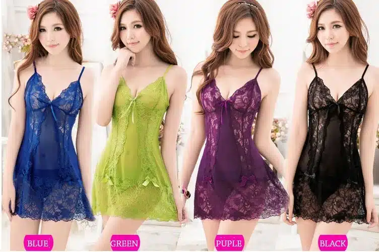CR New Women's Sexy Lace Nightgowns Fashion Sleepwear Hallow Out Slip Sleeping Dress Wholesales,AP072 Free Shipping 35