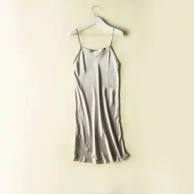 Silk SLEEP Dress REAL SILK women sleepwear healthy home dress Slips SALE 2016 spring new Black RED PINK 24
