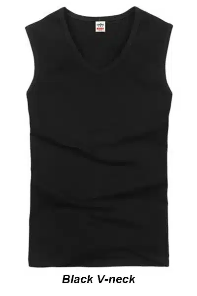 2018 Cotton Big Size Summer men clothing Tank Tops Black White Gray Singlets Sleeveless fitness men vest Bodybuilding t shirt 11