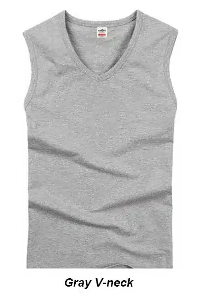 2018 Cotton Big Size Summer men clothing Tank Tops Black White Gray Singlets Sleeveless fitness men vest Bodybuilding t shirt 13