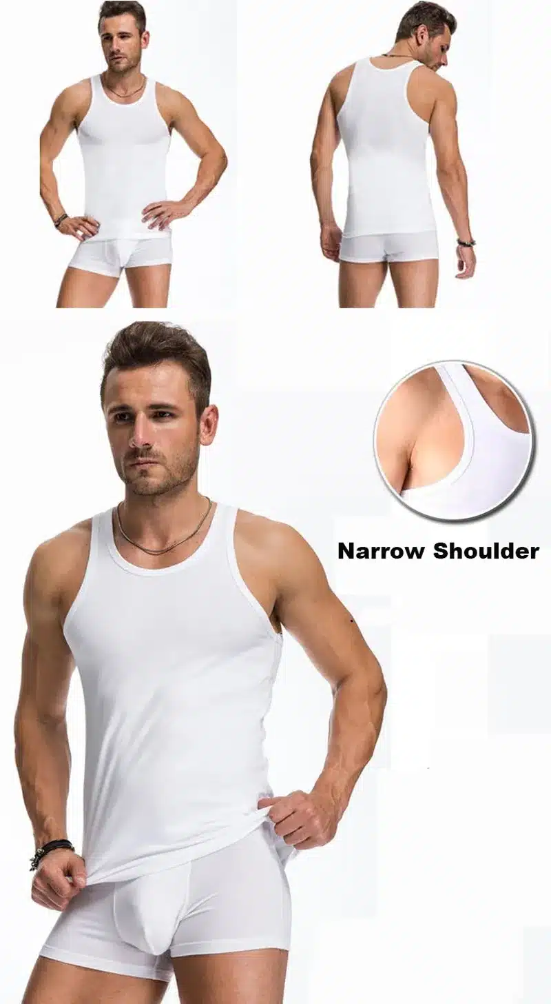 2018 Cotton Big Size Summer men clothing Tank Tops Black White Gray Singlets Sleeveless fitness men vest Bodybuilding t shirt 26