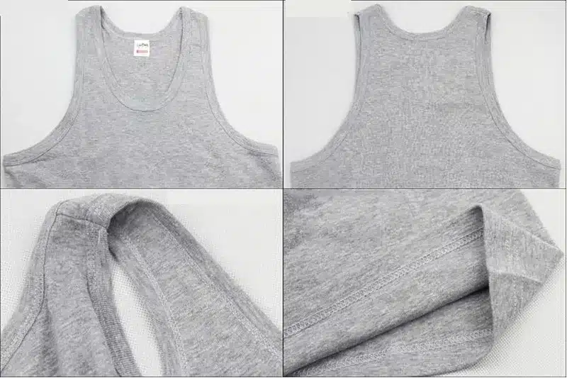 2018 Cotton Big Size Summer men clothing Tank Tops Black White Gray Singlets Sleeveless fitness men vest Bodybuilding t shirt 31