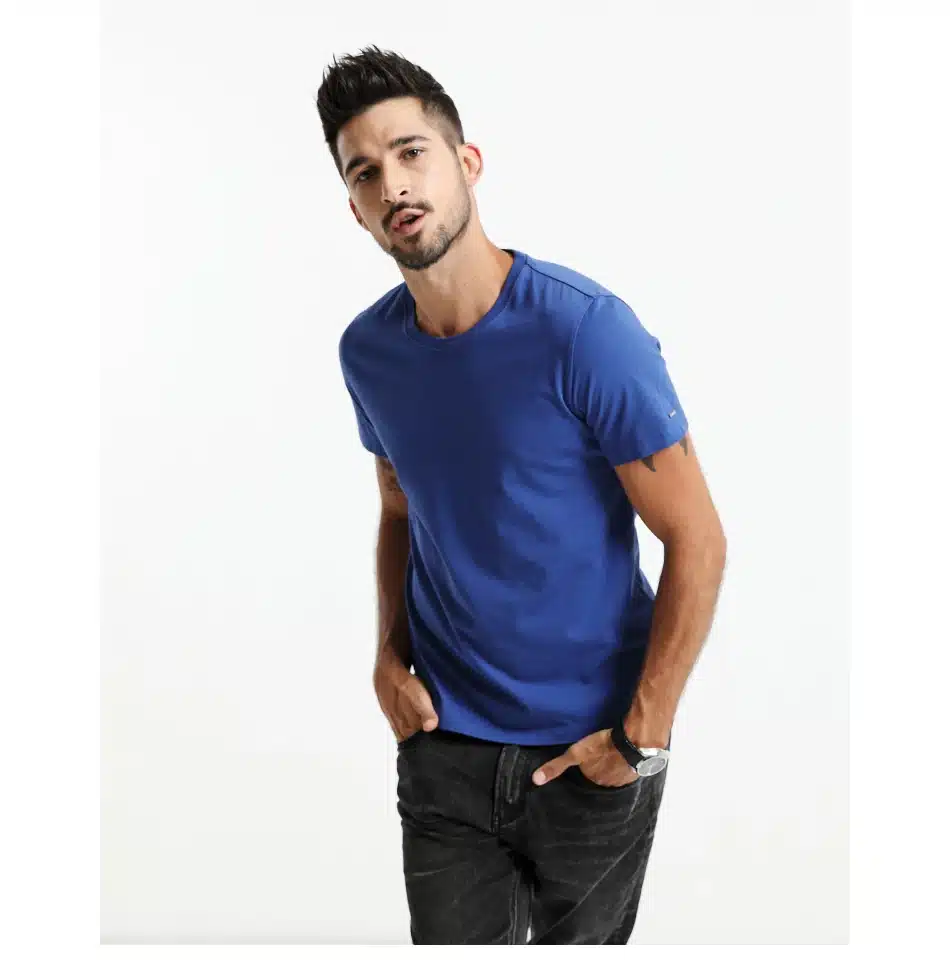 SIMWOOD 2018 New T Shirt Men Slim Fit Solid Color fitness Casual Tops 100% Cotton Comfortable High Quality Plus Size TD017101 19