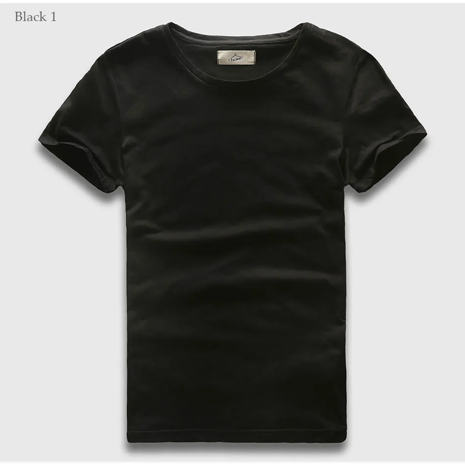 Zecmos 2017 Slim Fit V-Neck T-Shirt Men Basic Plain T Shirt Male Clothes Solid Cotton Top Tees Short Sleeve Fashion 29
