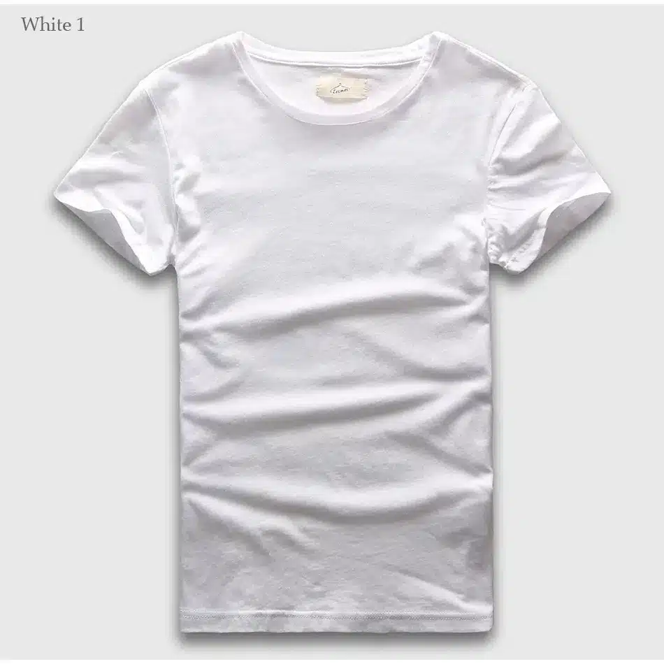 Zecmos 2017 Slim Fit V-Neck T-Shirt Men Basic Plain T Shirt Male Clothes Solid Cotton Top Tees Short Sleeve Fashion 30