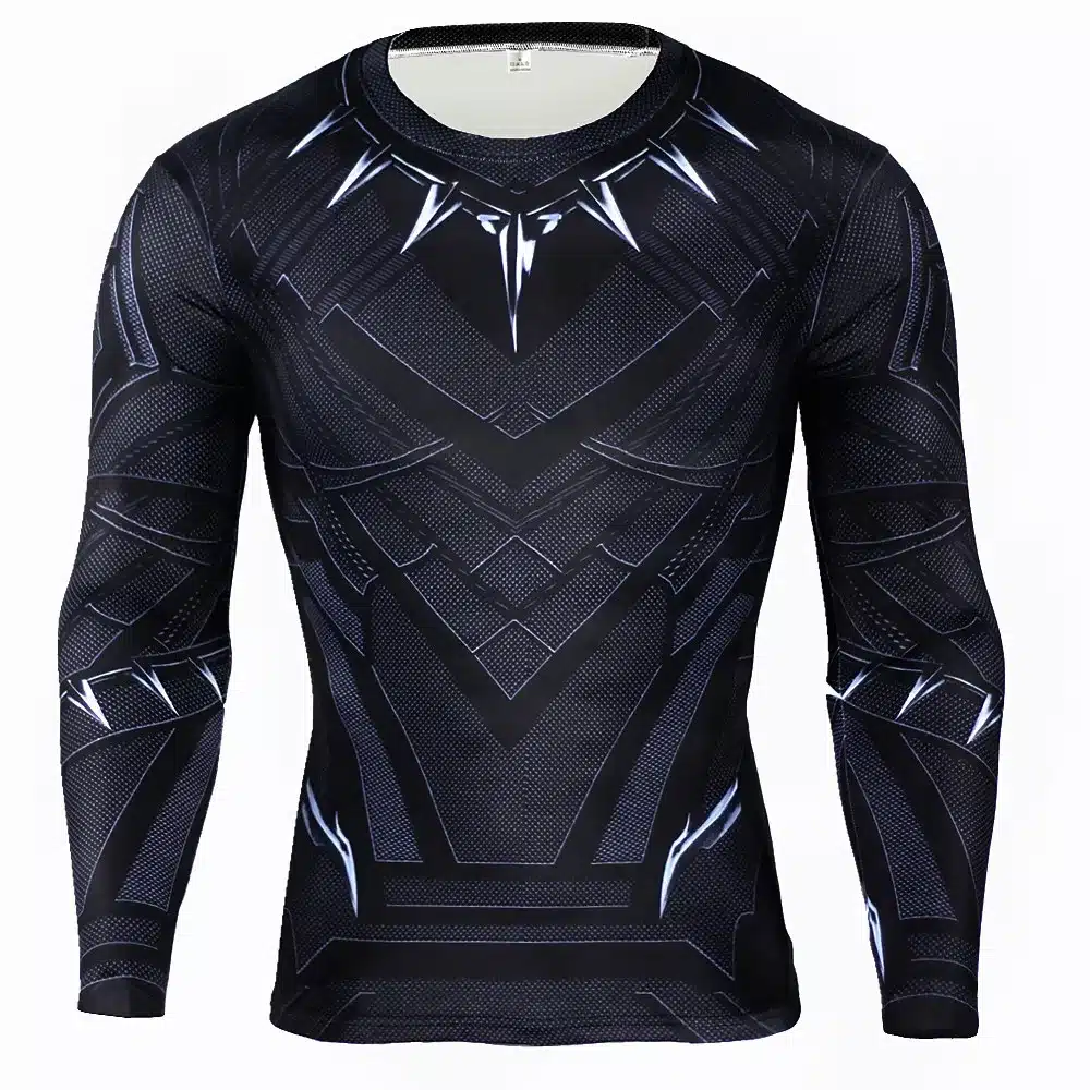 Mens Anime The Flash Barry Allen 3D Printed T Shirts Compression Shirt Fitness Men Crossfit Black Panther T Shirt Brand Clothing 14