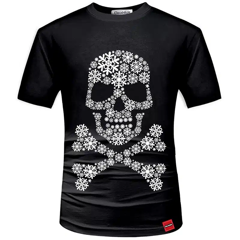 Cloudstyle New Hot Men Summer 3D t shirt Street Fashion models love fashion skull soul chariot Rock T-shirt Men Clothes 17