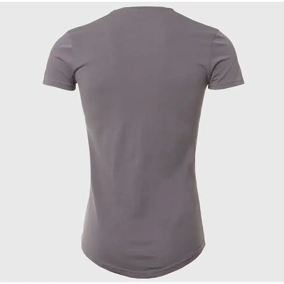 21 Colors Deep V Neck T-Shirt Men Fashion Compression Short Sleeve T Shirt Male Muscle Fitness Tight Summer Top Tees 24