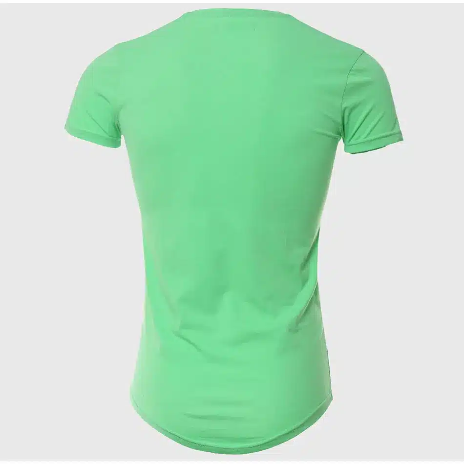 21 Colors Deep V Neck T-Shirt Men Fashion Compression Short Sleeve T Shirt Male Muscle Fitness Tight Summer Top Tees 42