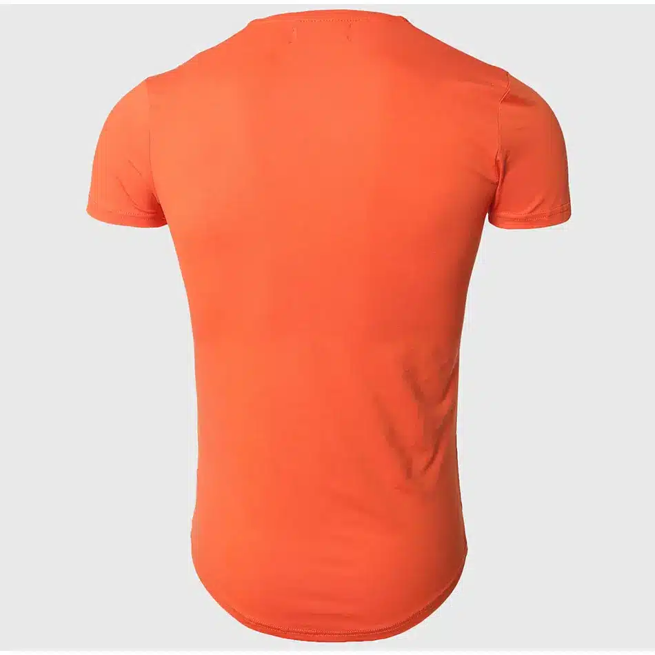 21 Colors Deep V Neck T-Shirt Men Fashion Compression Short Sleeve T Shirt Male Muscle Fitness Tight Summer Top Tees 48