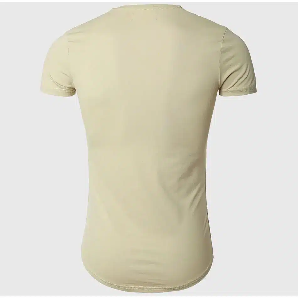 21 Colors Deep V Neck T-Shirt Men Fashion Compression Short Sleeve T Shirt Male Muscle Fitness Tight Summer Top Tees 50