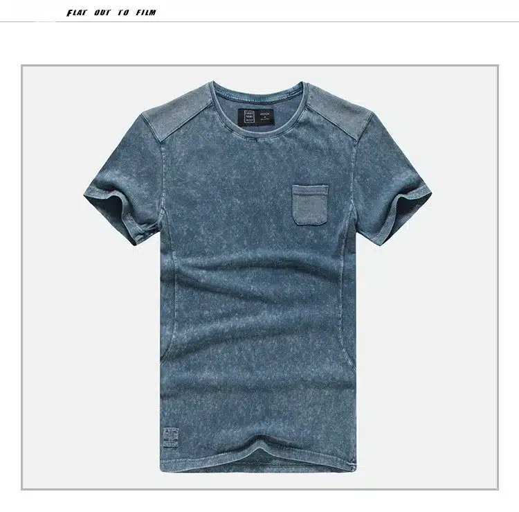 GustOmerD Brand New T Shirt Fashion Patchwork T shirt Man's Short Sleeve Tops Pure Cotton T Shirt Men's Casual T-shirt Men S-XXL 19