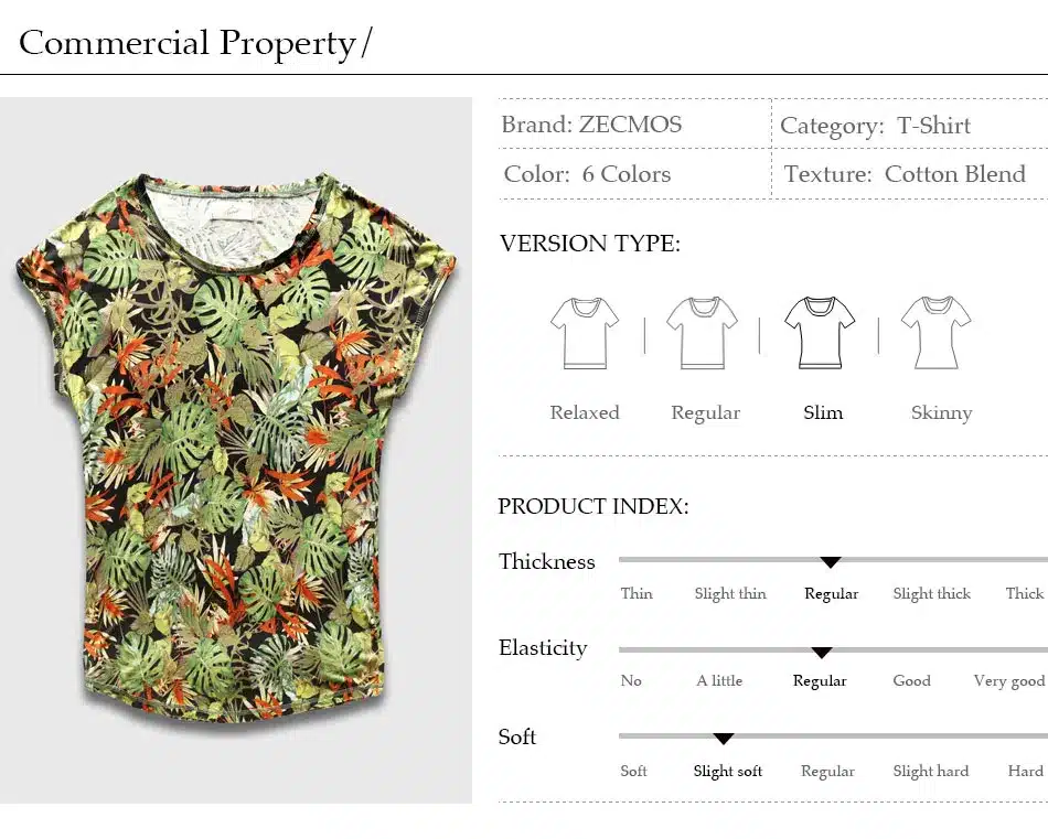 Zecmos Flowers Print T-Shirt For Men 2017 Summer New T Shirt Men Floral Hawaiian Fashion Tops Casual Tees Brand Clothing 16