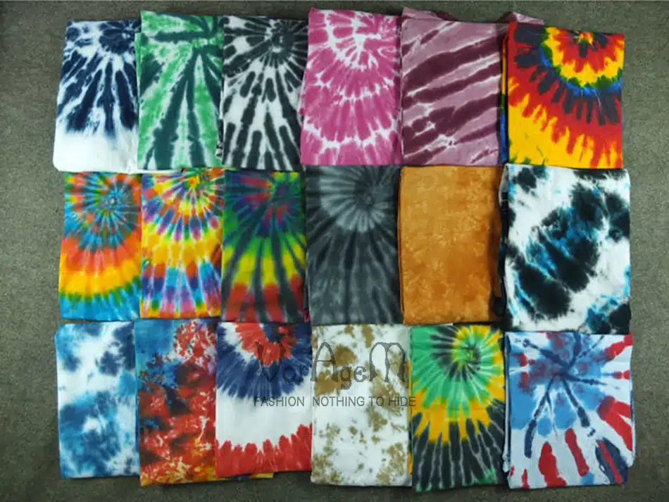 VORAGEM 2017 Men's Summer Handmade Tie Dye T Shirt Fashion Spiral Star Ray Colorful Tops Hipster Skateboard Men 100% Cotton Tees 15