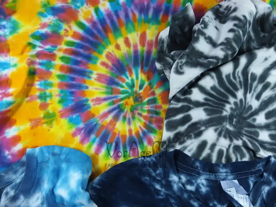 VORAGEM 2017 Men's Summer Handmade Tie Dye T Shirt Fashion Spiral Star Ray Colorful Tops Hipster Skateboard Men 100% Cotton Tees 18