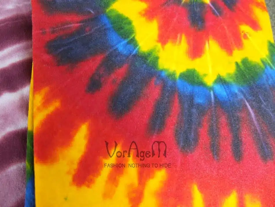 VORAGEM 2017 Men's Summer Handmade Tie Dye T Shirt Fashion Spiral Star Ray Colorful Tops Hipster Skateboard Men 100% Cotton Tees 21