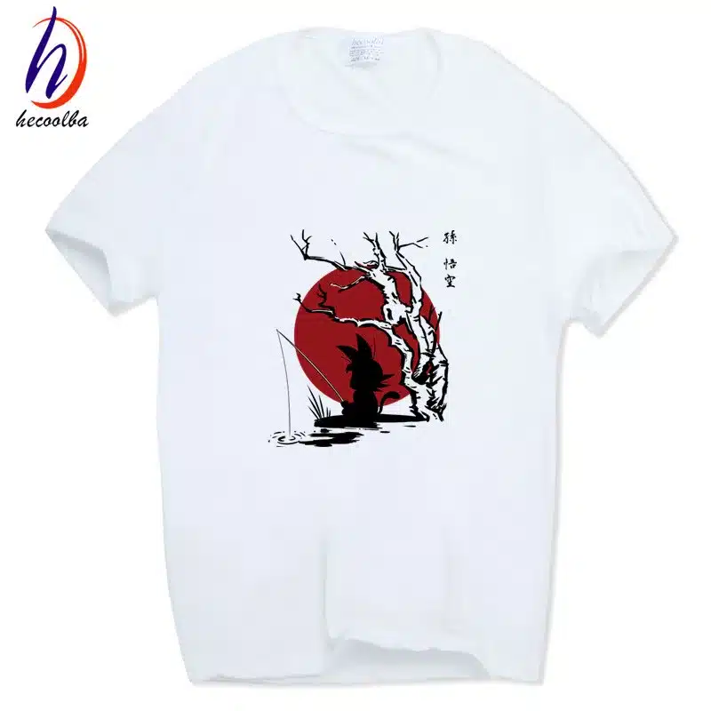 Hecoolba 2017 Dragon Ball Z Goku T-shirt Short sleeve O-Neck Tshirt Summer Saiyan Vegeta Harajuku brand clothing T shirt HCP316 19
