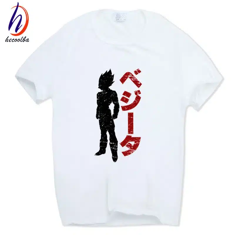 Hecoolba 2017 Dragon Ball Z Goku T-shirt Short sleeve O-Neck Tshirt Summer Saiyan Vegeta Harajuku brand clothing T shirt HCP316 20