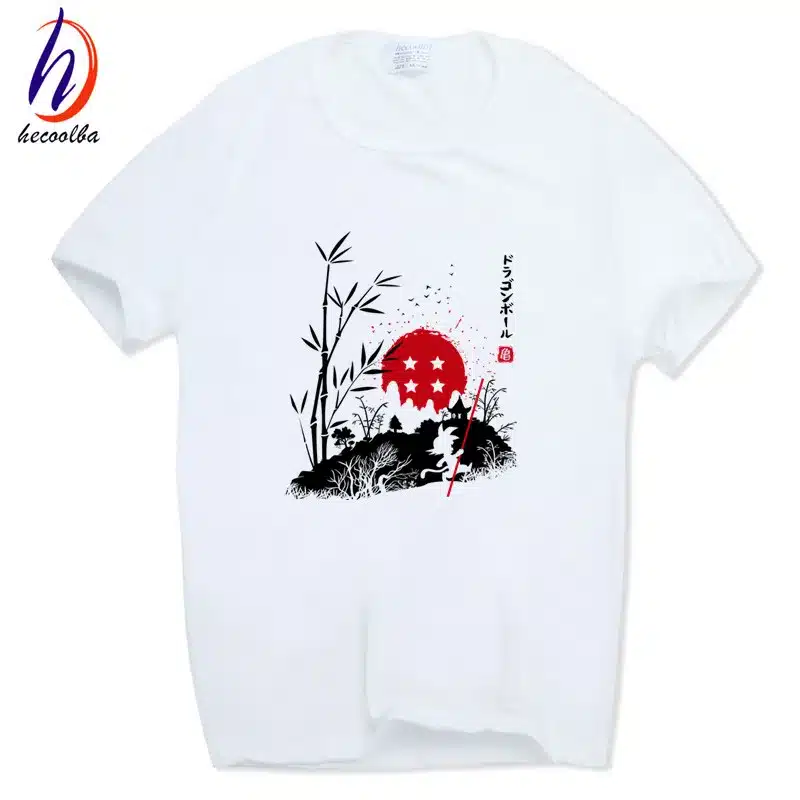 Hecoolba 2017 Dragon Ball Z Goku T-shirt Short sleeve O-Neck Tshirt Summer Saiyan Vegeta Harajuku brand clothing T shirt HCP316 21