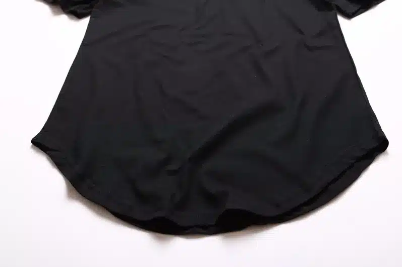 Cureved Hem Hip Hop Tshirt Men 2017 Summer Kpop Longline Extended Tee Shirts Male T-shirts Kanye West Justin Bieber Asian Size 14