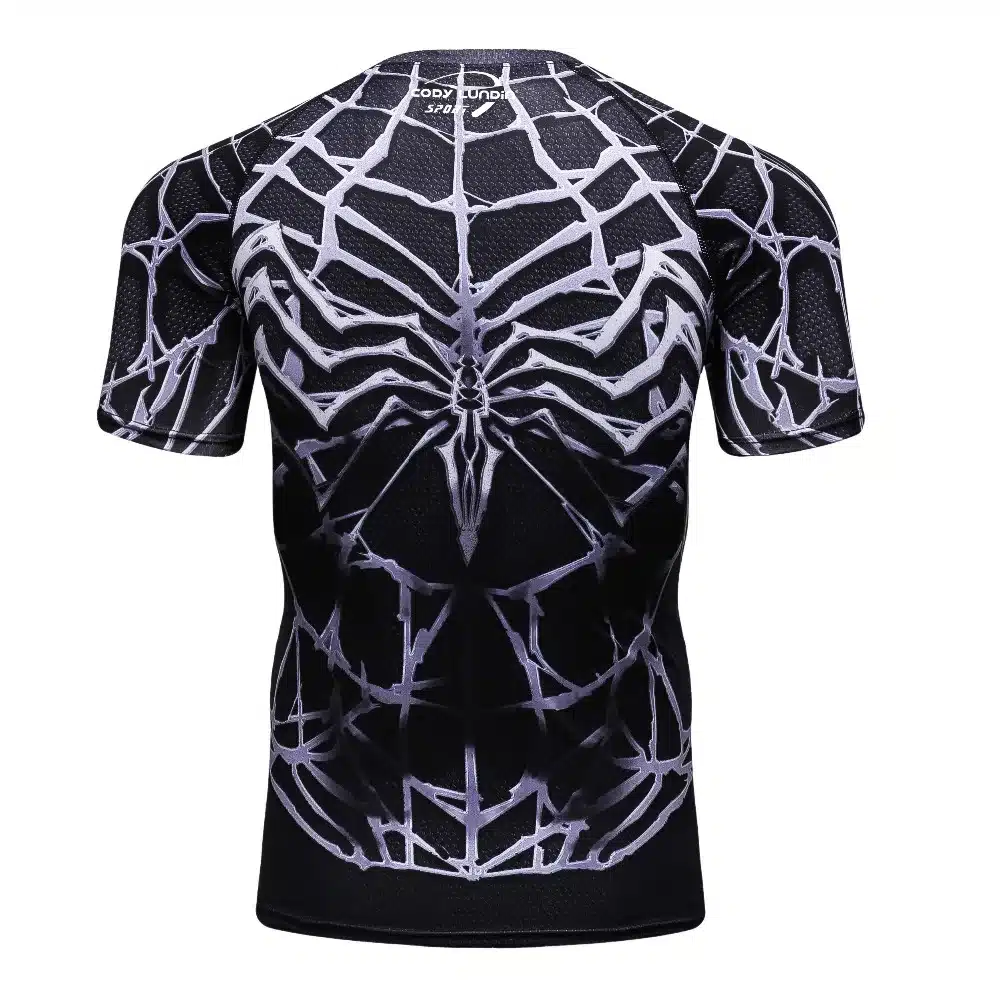 Men Compression T-Shirts MMA Rashguard Keep Fit Fitness Short sleeves Base Layer Skin Tight Weightlifting Elastic Mens T-Shirts 14