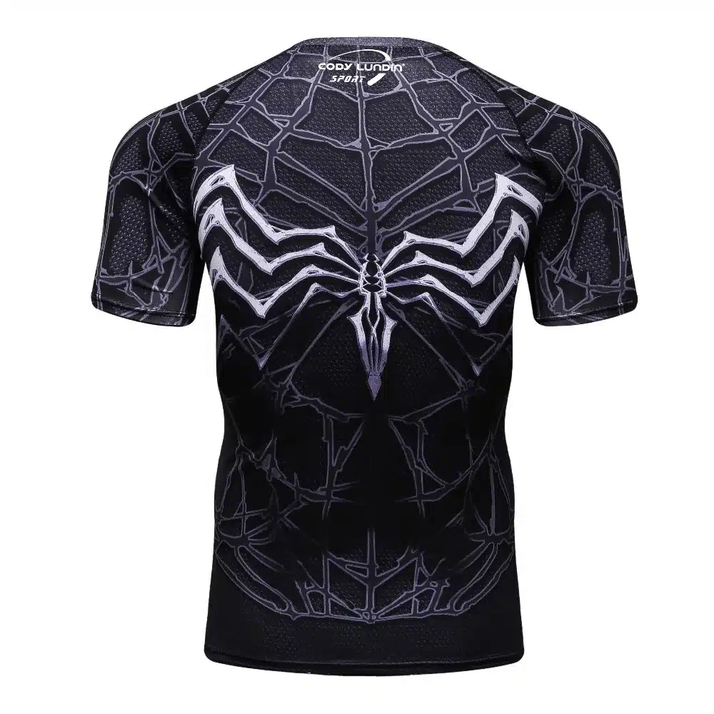 Men Compression T-Shirts MMA Rashguard Keep Fit Fitness Short sleeves Base Layer Skin Tight Weightlifting Elastic Mens T-Shirts 21