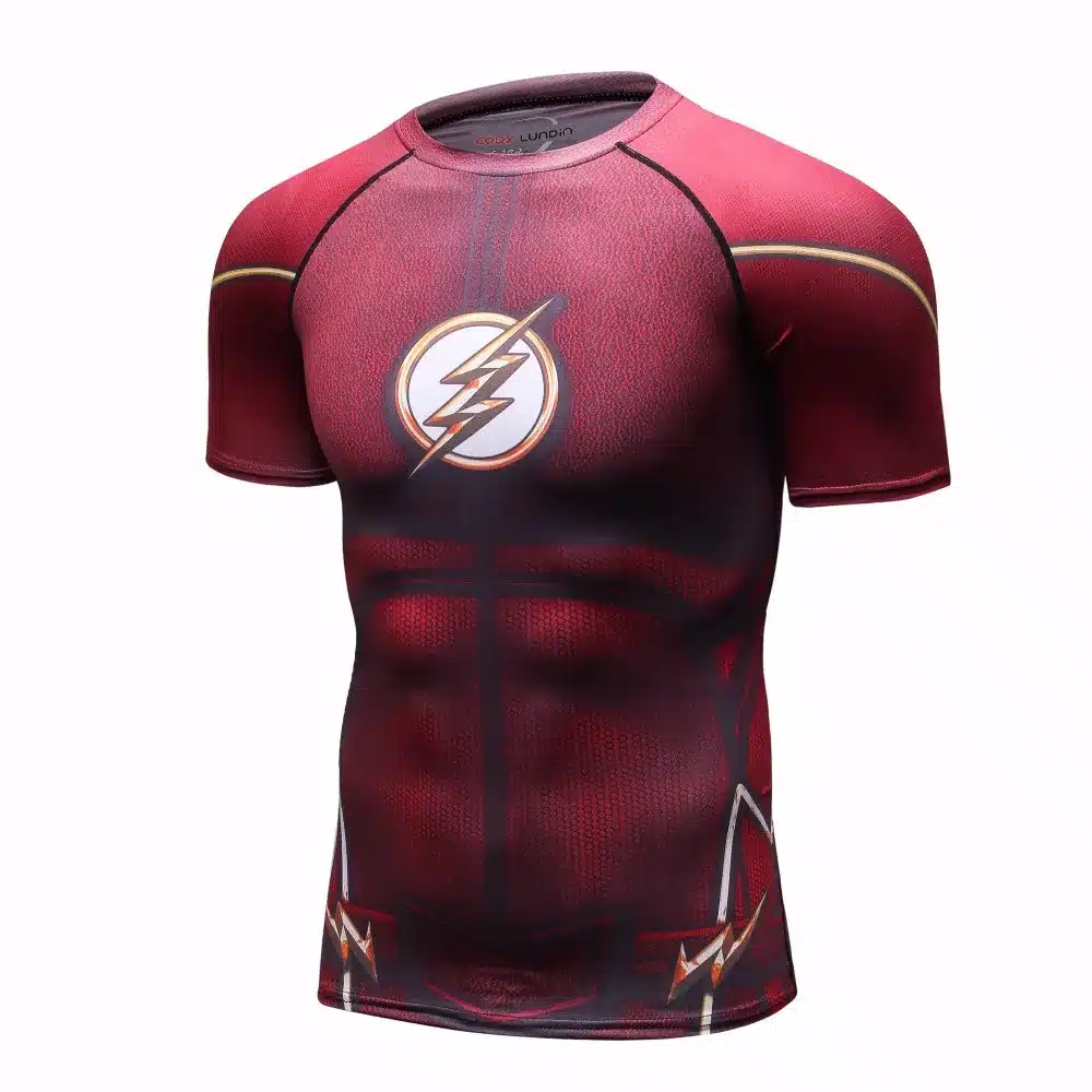 Men Compression T-Shirts MMA Rashguard Keep Fit Fitness Short sleeves Base Layer Skin Tight Weightlifting Elastic Mens T-Shirts 43
