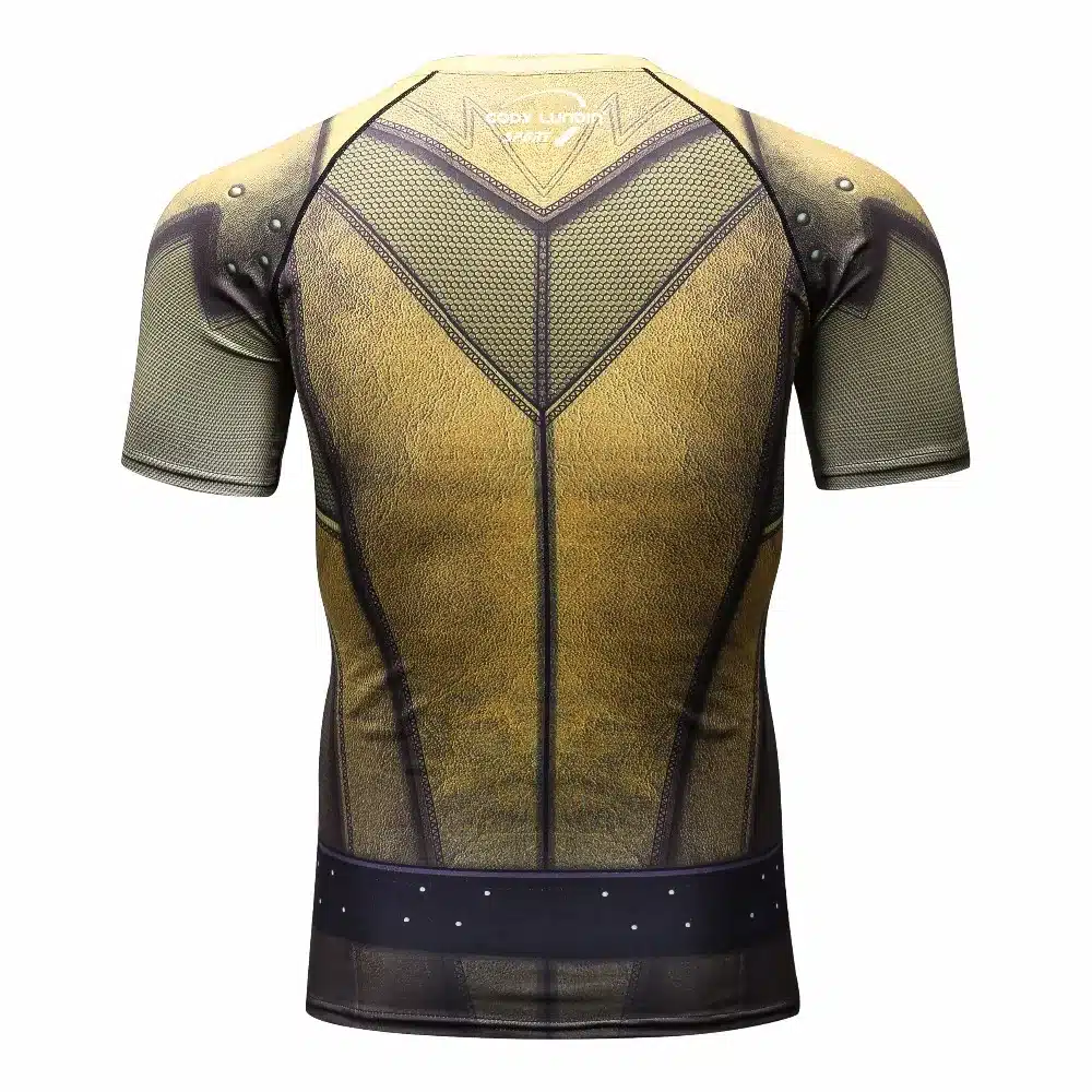 Men Compression T-Shirts MMA Rashguard Keep Fit Fitness Short sleeves Base Layer Skin Tight Weightlifting Elastic Mens T-Shirts 58
