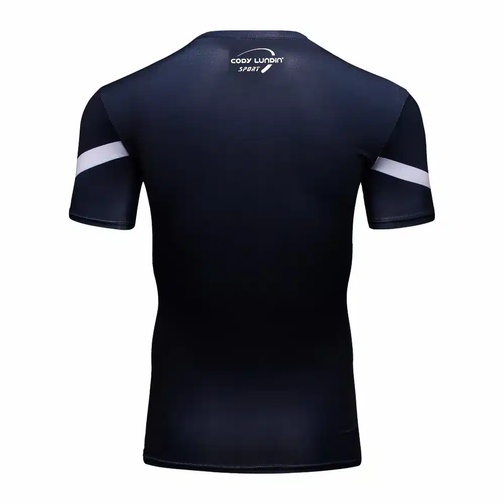 Men Compression T-Shirts MMA Rashguard Keep Fit Fitness Short sleeves Base Layer Skin Tight Weightlifting Elastic Mens T-Shirts 66