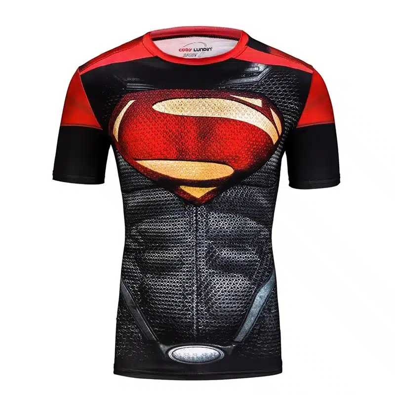 Men Compression T-Shirts MMA Rashguard Keep Fit Fitness Short sleeves Base Layer Skin Tight Weightlifting Elastic Mens T-Shirts 88