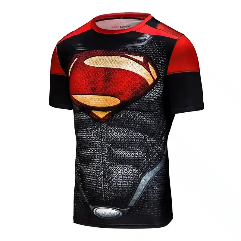 Men Compression T-Shirts MMA Rashguard Keep Fit Fitness Short sleeves Base Layer Skin Tight Weightlifting Elastic Mens T-Shirts 89