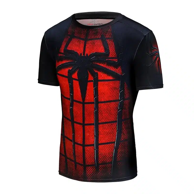 Men Compression T-Shirts MMA Rashguard Keep Fit Fitness Short sleeves Base Layer Skin Tight Weightlifting Elastic Mens T-Shirts 96