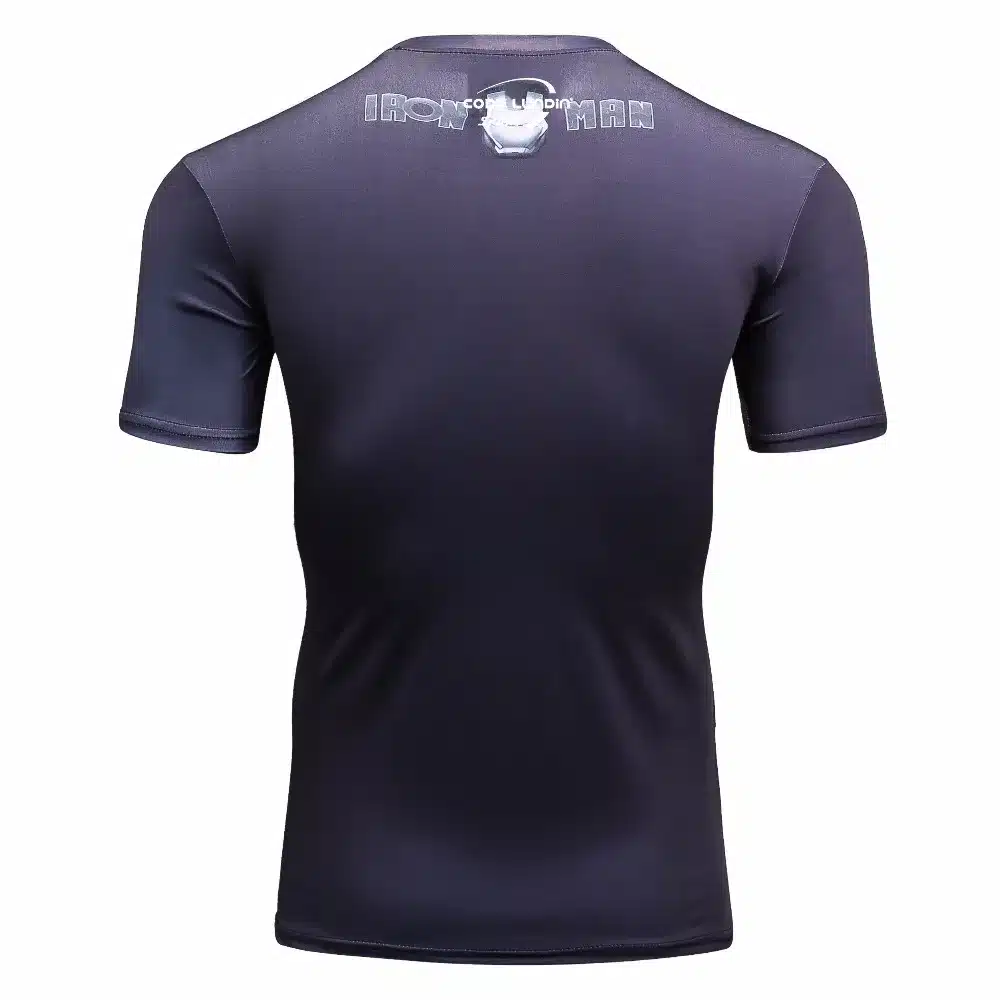 Men Compression T-Shirts MMA Rashguard Keep Fit Fitness Short sleeves Base Layer Skin Tight Weightlifting Elastic Mens T-Shirts 104