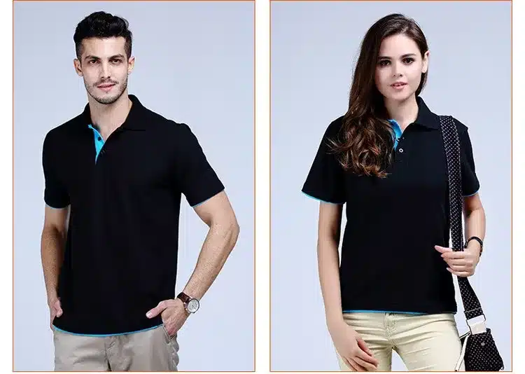 Brand Clothing Polo Homme Solid Wholesale Polo Shirt Casual Men Tee Shirt Tops Cotton Slim Fit 102TBG 15