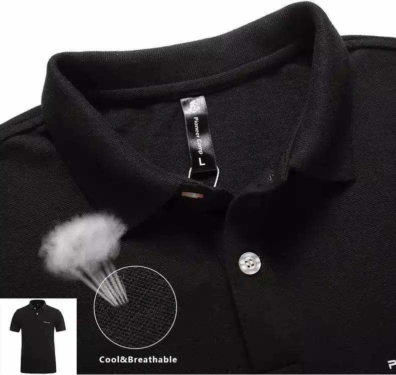Pionner Camp Brand clothing New Men Polo Shirt Men Business & Casual solid male polo shirt Short Sleeve breathable polo shirt 19