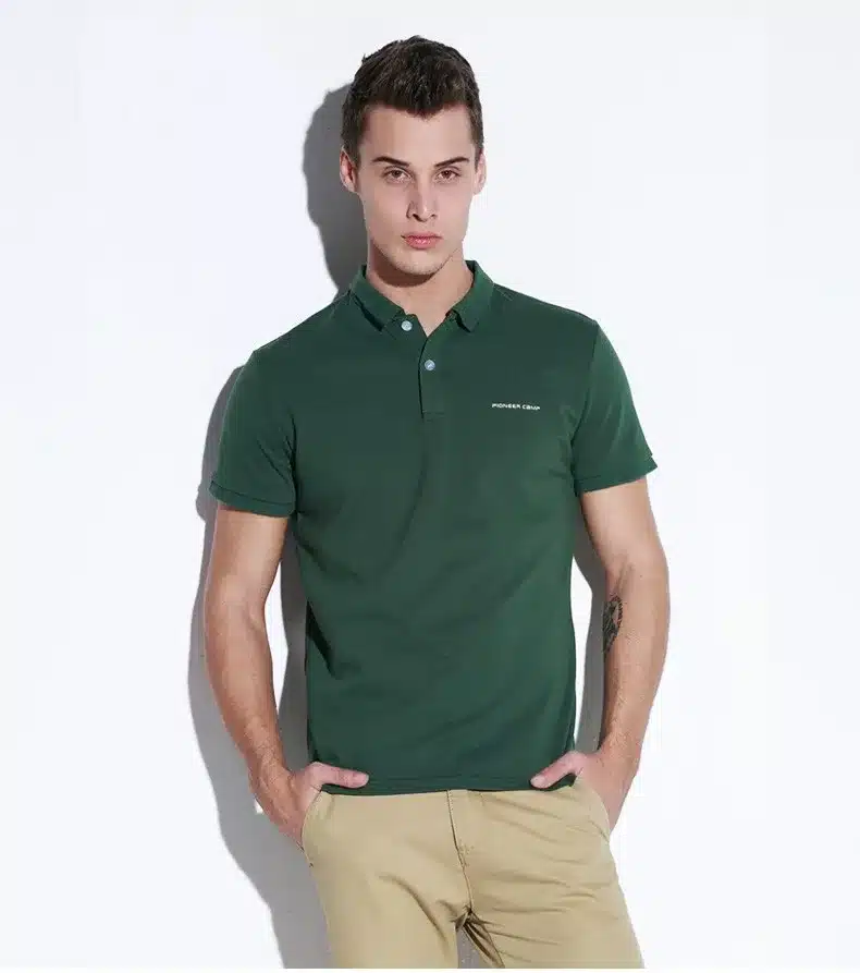 Pionner Camp Brand clothing New Men Polo Shirt Men Business & Casual solid male polo shirt Short Sleeve breathable polo shirt 31