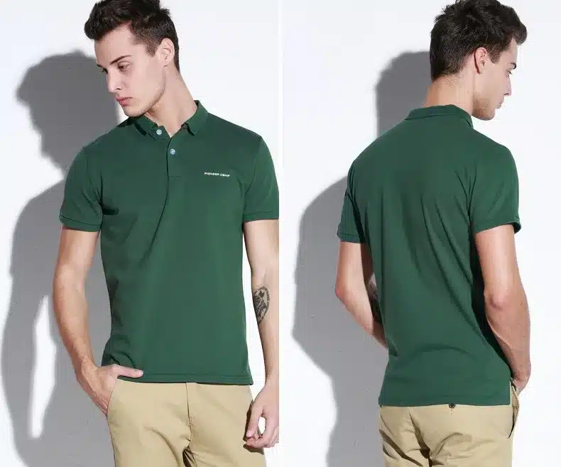 Pionner Camp Brand clothing New Men Polo Shirt Men Business & Casual solid male polo shirt Short Sleeve breathable polo shirt 32