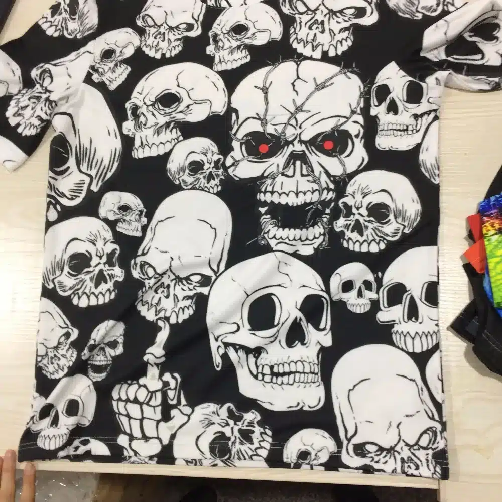 FORUDESIGNS 3D Skull Printing Man T Shirt Summer Short Sleeved Breathable Punk Style Male T-shirt Streetwear tshirt Ropa Mujer 19
