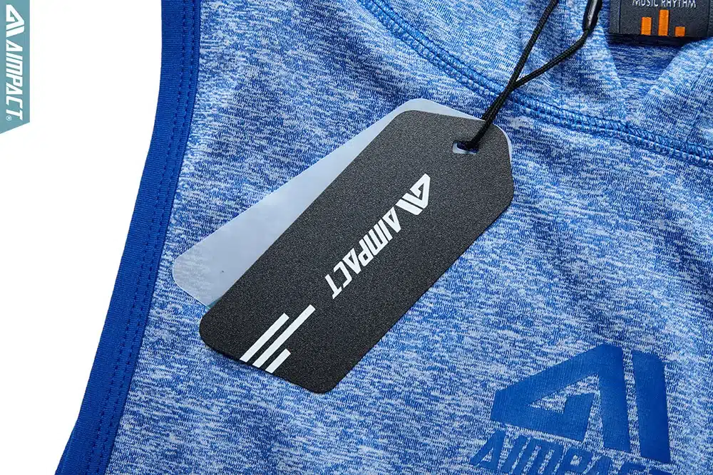 Aimpact Men's Tank Top Sleeveless Hoodie Fitness Bodybuilding Muscle Cut Stringer Crossfit Workout Tops Activewear Male AM1008 19